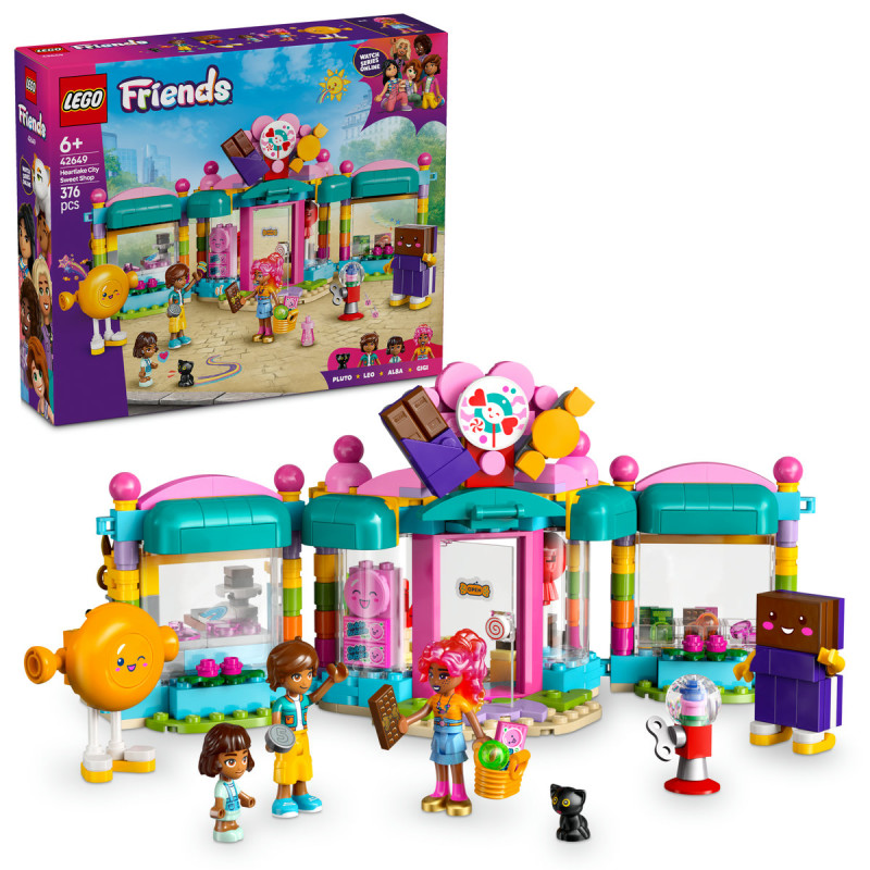 Magazinul de dulciuri din orasul Heartlake 42649 LEGO Friends