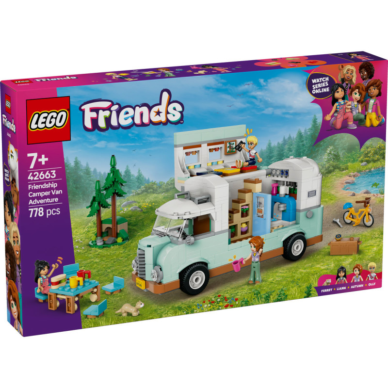Aventura în rulota cu prietenii 42663 LEGO Friends