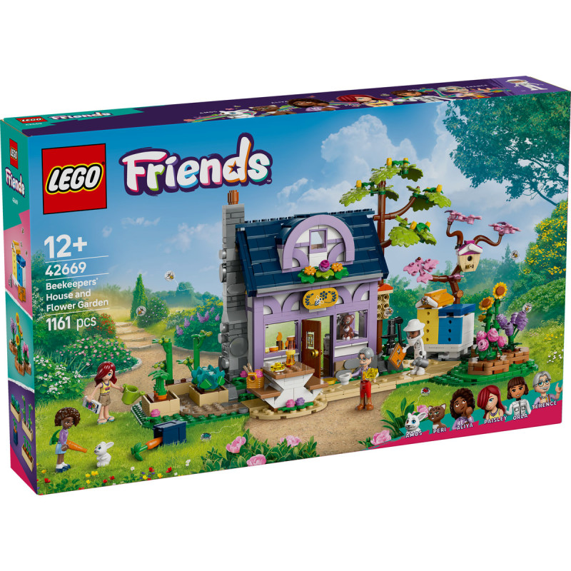Casa apicultorilor si gradina cu flori 42669 LEGO Friends