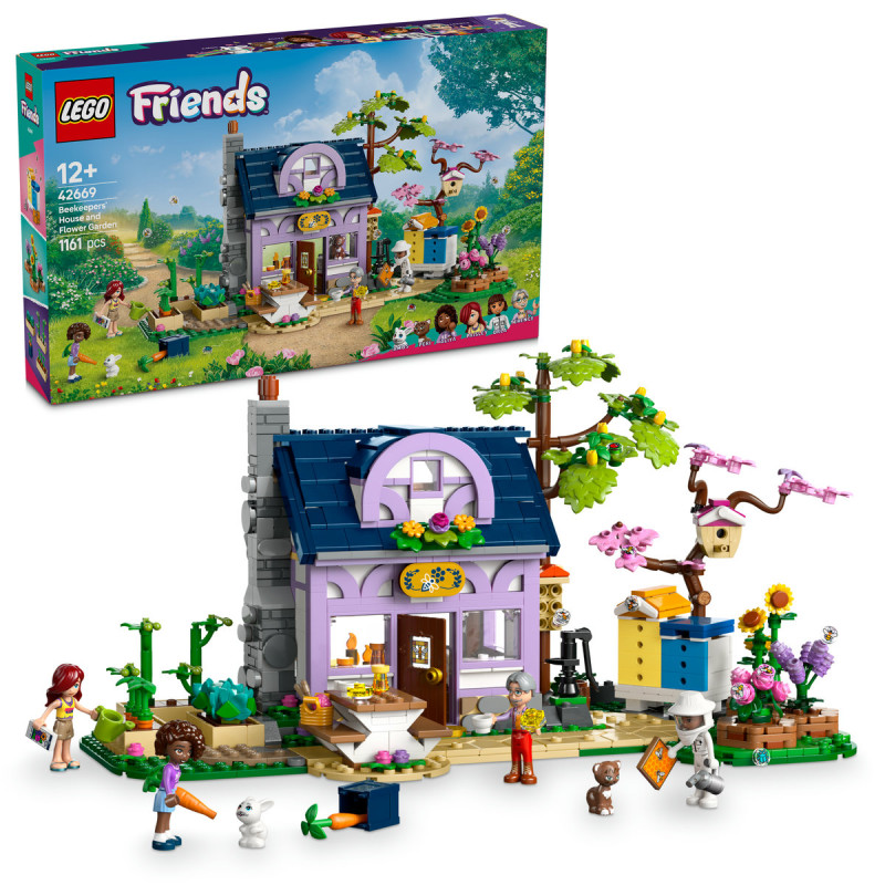 Casa apicultorilor si gradina cu flori 42669 LEGO Friends