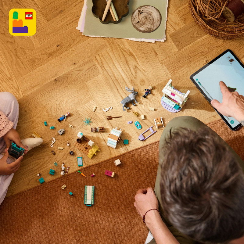 Aventura pe sanie a Annei 43256 LEGO Disney