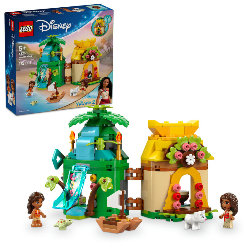 Distractie pe insula Moanei 43260 LEGO Disney