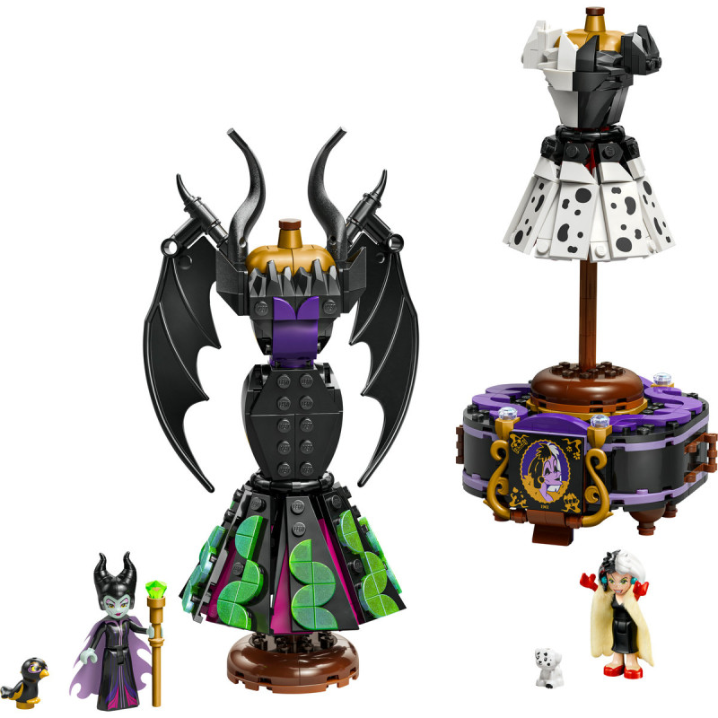 Rochiile lui Maleficent si Cruella De Vil 43262 LEGO Disney