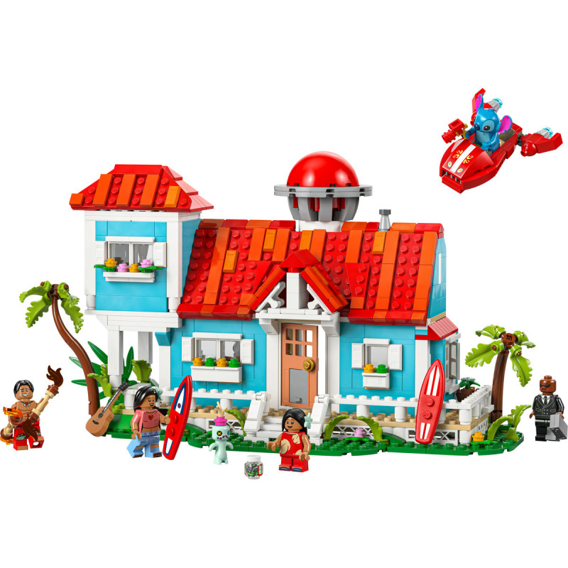 Casa de pe plaja a lui Lilo si Stitch 43268 LEGO Disney
