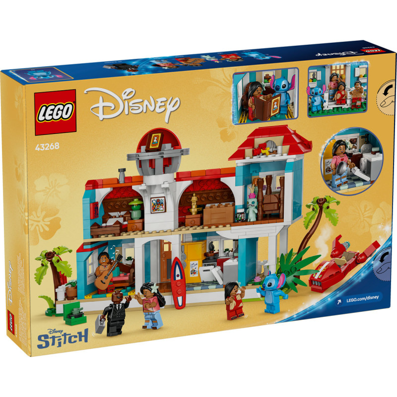Casa de pe plaja a lui Lilo si Stitch 43268 LEGO Disney