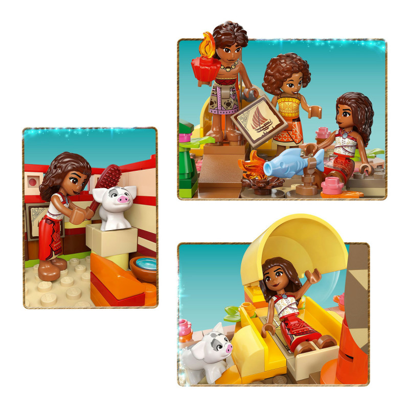 Canoea de aventura a Moanei 43270 LEGO Disney