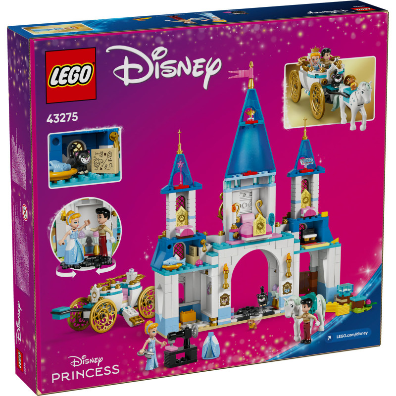 Castelul si caleasca Cenusaresei 43275 LEGO Disney
