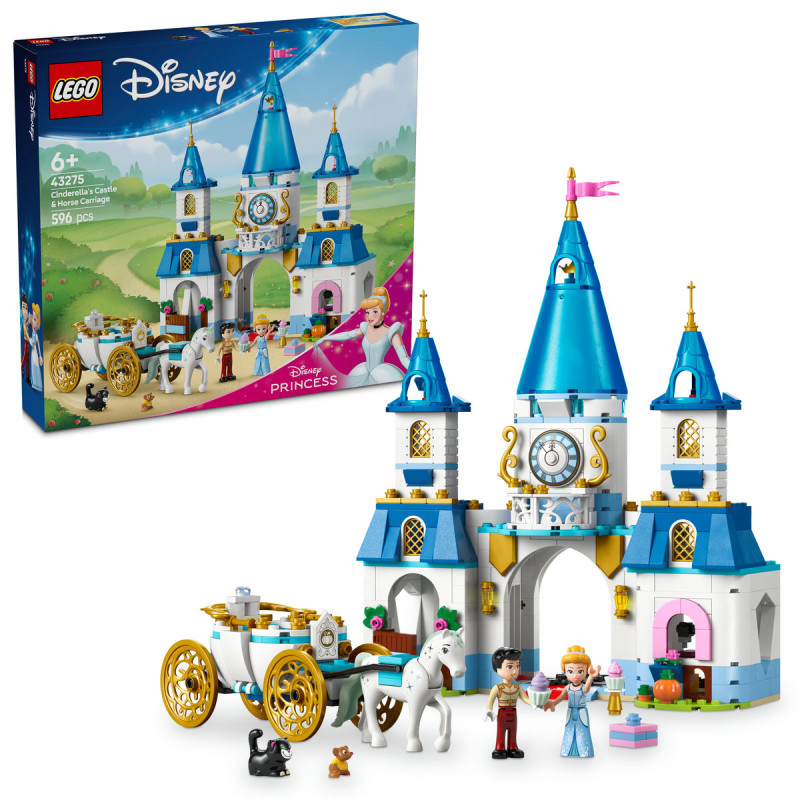 Castelul si caleasca Cenusaresei 43275 LEGO Disney