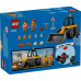 Încarcator pe roti galben pentru constructii 60450 LEGO City Încarcator pe roti galben pentru constructii 60450 LEGO City