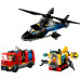 Elicopter, camion de pompieri si submarin remixate 60462 LEGO City Elicopter, camion de pompieri si submarin remixate 60462 LEGO City