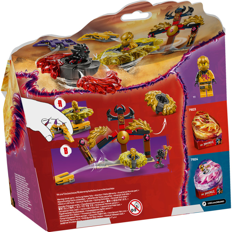Pachet de lupta cu dragoni Spinjitzu 71826 LEGO Ninjago