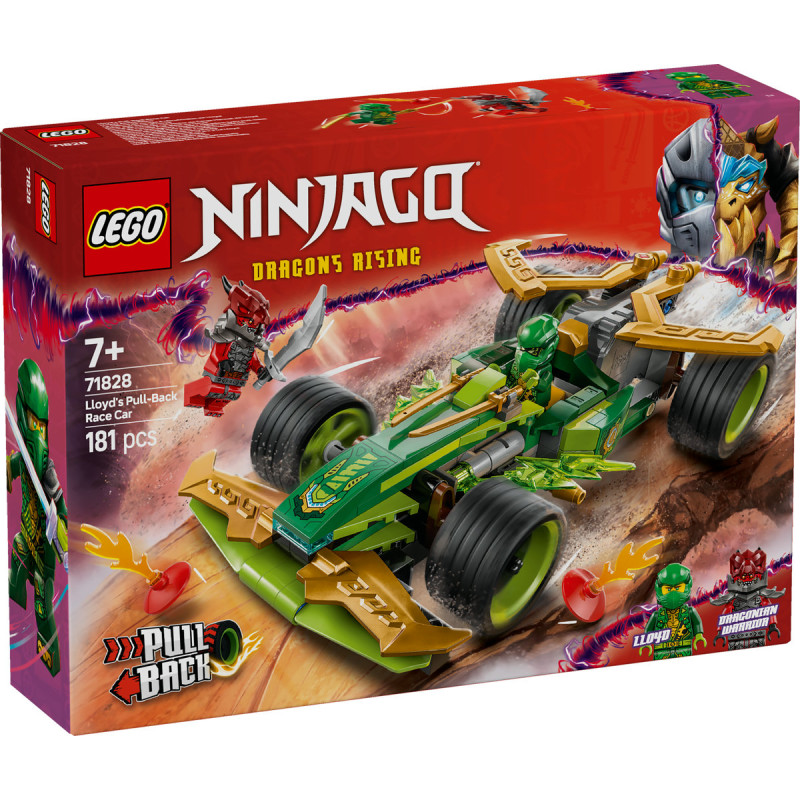 Masina de curse pull-back a lui Lloyd LEGO Ninjago 71828