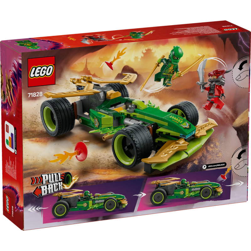 Masina de curse pull-back a lui Lloyd LEGO Ninjago 71828