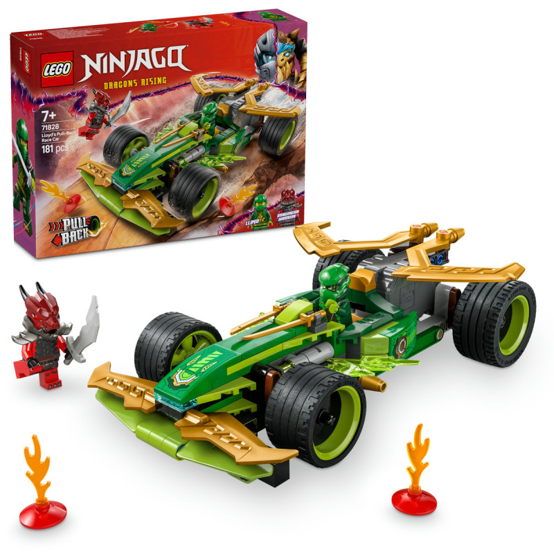 Masina de curse pull-back a lui Lloyd LEGO Ninjago 71828