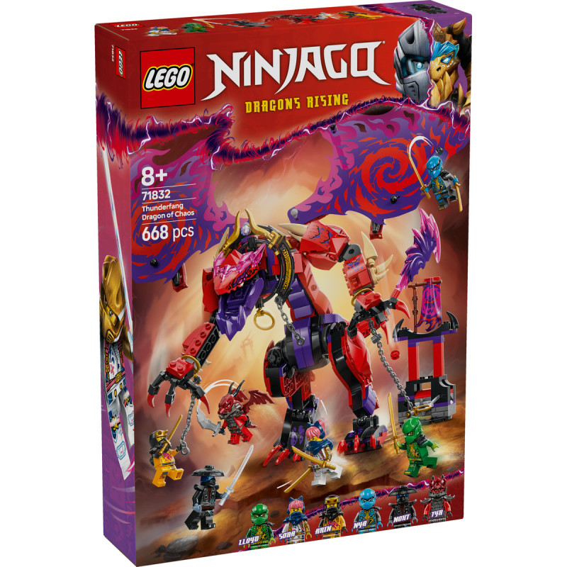 Dragonul haosului Thunderfang 71832 LEGO Ninjago