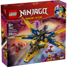 Superavionul cu reactie al lui Ras si Arin 71833 LEGO Ninjago Superavionul cu reactie al lui Ras si Arin 71833 LEGO Ninjago