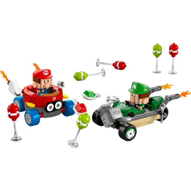 Mario Kart™ Baby Mario si Baby Luigi 72034 LEGO Super Mario