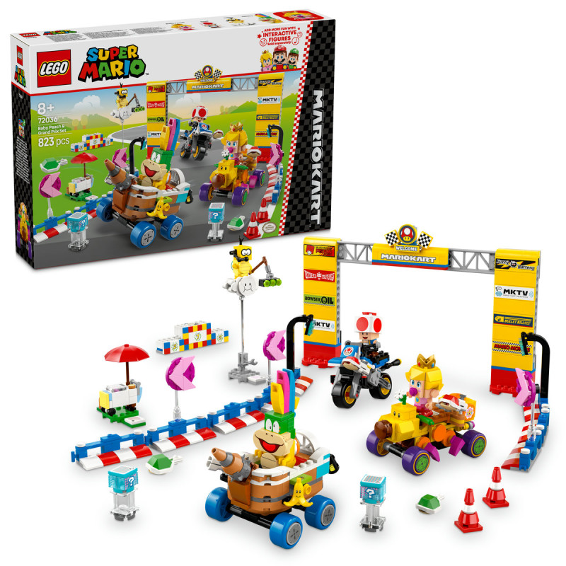 Mario Kart™ Set Baby Peach si Grand Prix 72036 LEGO Super Mario