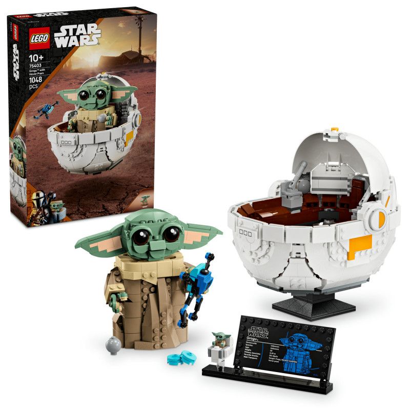 Grogu™ cu landoul planor 75403 LEGO Star Wars