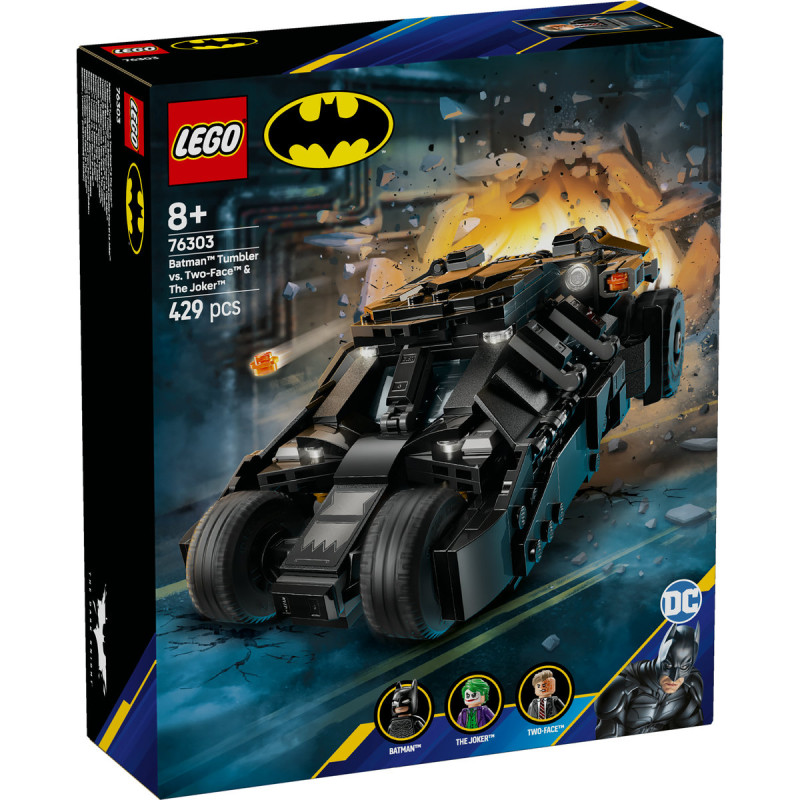 Batman™ Tumbler vs. Two-Face™ si Joker™ 76303