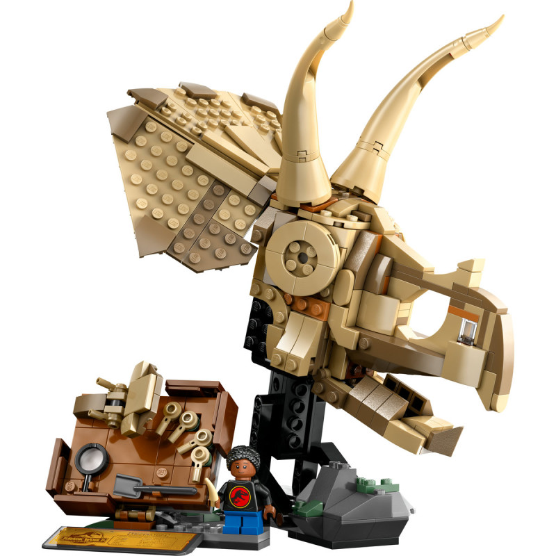 Fosile de dinozaur: craniu de Triceratops 76969 LEGO Jurassic World