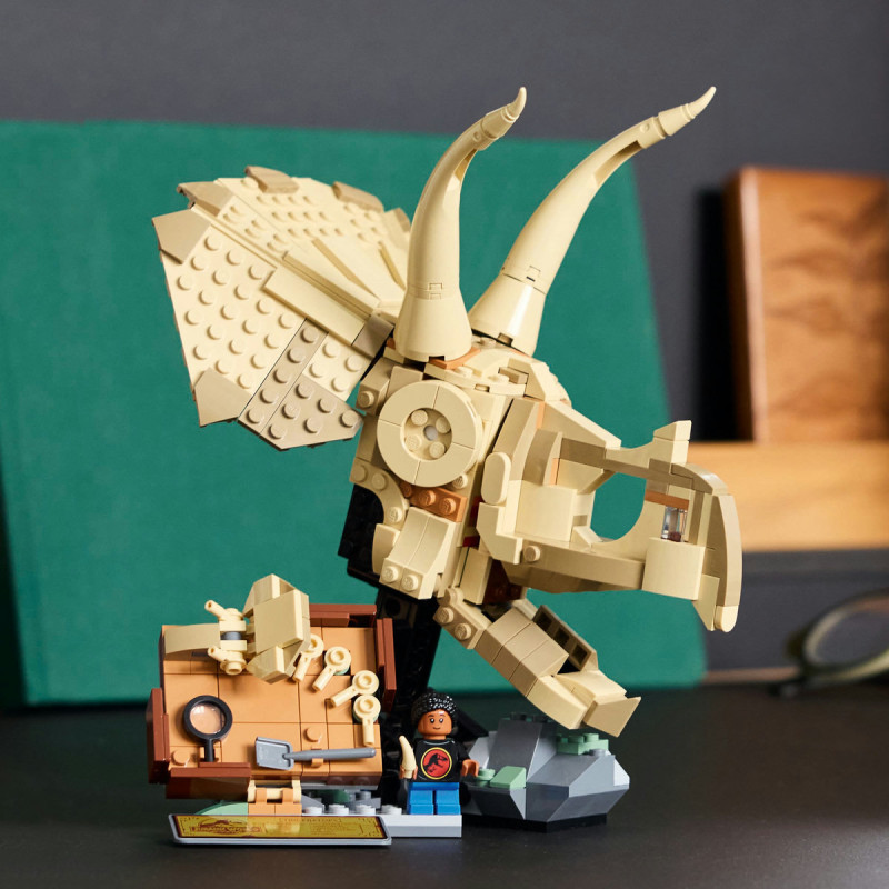 Fosile de dinozaur: craniu de Triceratops 76969 LEGO Jurassic World