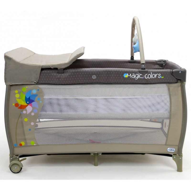 Patut copii 2 nivele Windmill cu masuta pentru schimbat  ASALVO