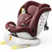 Scaun Auto TWT Plus DELUXE BUF BOOF iSIZE Red cu Isofix rotativ 360 grade 40-150 cm