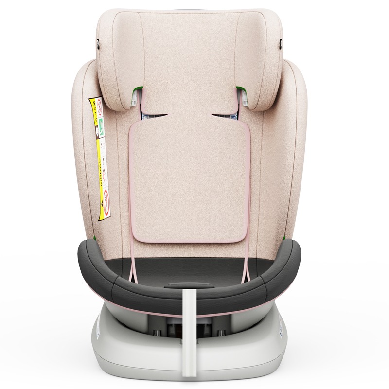 Scaun auto TWT Plus iSize Buf Boof LightPink cu isofix Rotativ 360 grade Pozitie Somn Top Tether 0-36 kg 40-150 cm