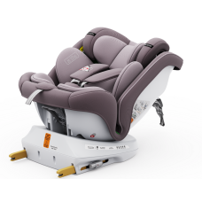 BUF BOOF® Scaun Auto P100 i-Size R129 Rotativ 360° ISOFIX 40–150 cm (0–36 kg) LightRed