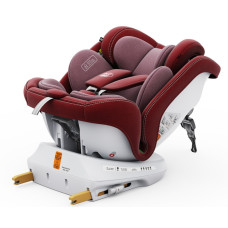 BUF BOOF® Scaun Auto P100 i-Size R129 Rotativ 360° ISOFIX 40–150 cm (0–36 kg) Red