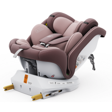 BUF BOOF® Scaun Auto P100 i-Size R129 Rotativ 360° ISOFIX 40–150 cm (0–36 kg) LightPurple