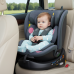 BUF BOOF® B-Joy DELUXE i-Size 40–150 cm Scaun Auto Copii, ISOFIX, Rotativ 360°, Reclinare 155°, Poziție Somn, DarkGreyCAT