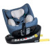 Scaun Auto Saphir DELUXE BUF BOOF iSIZE Blue cu Isofix pozitie somn 165 grade rotativ 360 grade 40-150 cm