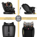 BUF BOOF® B-Joy DELUXE i-Size 40–150 cm Scaun Auto Copii, ISOFIX, Rotativ 360°, Reclinare 155°, Poziție Somn, BlackDOG