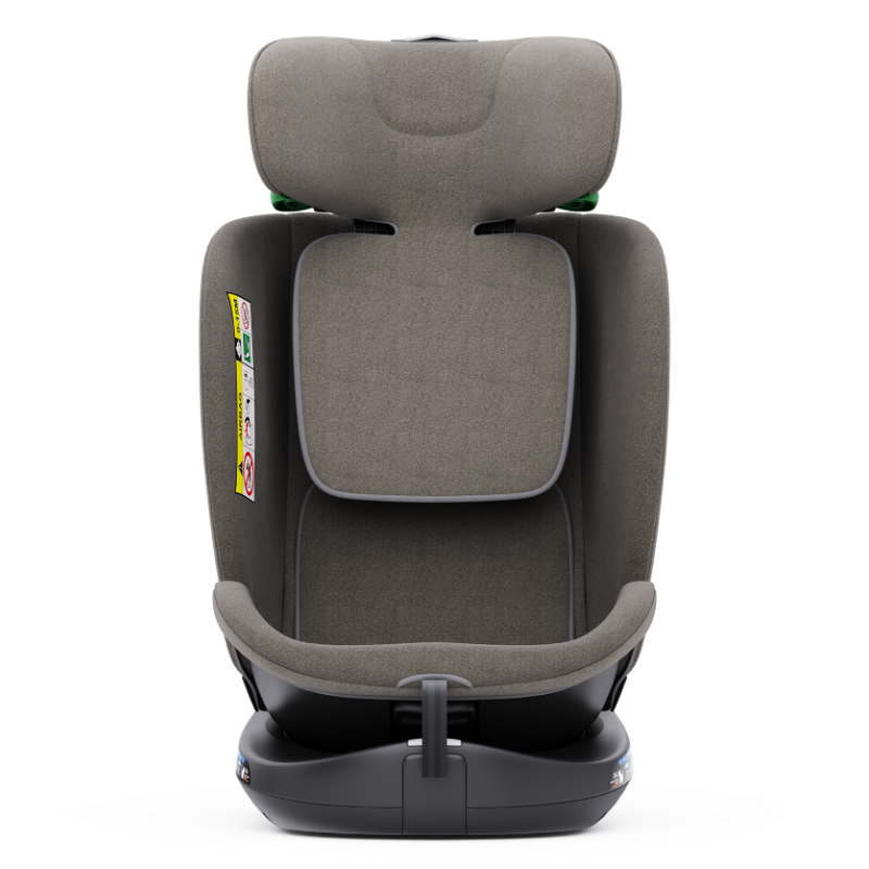 Scaun Auto B-Joy DELUXE BUF BOOF iSIZE LightBrown cu Isofix pozitie somn 155 grade rotativ 360 grade 40-150 cm
