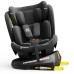 Scaun Auto TWT Plus DELUXE BUF BOOF iSIZE BlackJeans cu Isofix rotativ 360 grade 40-150 cm