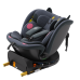 BUF BOOF® B-Joy DELUXE i-Size 40–150 cm Scaun Auto Copii, ISOFIX, Rotativ 360°, Reclinare 155°, Poziție Somn, DarkGreyCAT