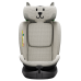 BUF BOOF® B-Joy DELUXE i-Size 40–150 cm Scaun Auto Copii, ISOFIX, Rotativ 360°, Reclinare 155°, Poziție Somn, LightGreyCAT
