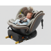 BUF BOOF® B-Joy DELUXE i-Size 40–150 cm Scaun Auto Copii, ISOFIX, Rotativ 360°, Reclinare 155°, Poziție Somn, BrownDOG
