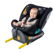 Scaun auto rotativ 360° BUF BOOF® Saphir DELUXE i-Size ISOFIX, poziție somn 165°, R129, 40–150 cm (0–36 kg)