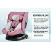 Scaun Auto Saphir DELUXE BUF BOOF iSIZE Purple cu Isofix pozitie somn 165 grade rotativ 360 grade 40-150 cm