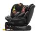 BUF BOOF® B-Joy DELUXE i-Size 40–150 cm Scaun Auto Copii, ISOFIX, Rotativ 360°, Reclinare 155°, Poziție Somn, BlackDOG