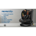 BUF BOOF® B-Joy DELUXE i-Size 40–150 cm Scaun Auto Copii, ISOFIX, Rotativ 360°, Reclinare 155°, Poziție Somn, BlackDOG