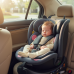 BUF BOOF® B-Joy DELUXE i-Size 40–150 cm Scaun Auto Copii, ISOFIX, Rotativ 360°, Reclinare 155°, Poziție Somn, DarkGreyCAT