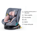 Scaun Auto Saphir DELUXE BUF BOOF iSIZE Pink cu Isofix pozitie somn 165 grade rotativ 360 grade 40-150 cm