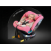Scaun Auto Saphir DELUXE BUF BOOF iSIZE UnicornPink cu Isofix pozitie somn 165 grade rotativ 360 grade 40-150 cm