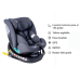 Scaun Auto Saphir DELUXE BUF BOOF iSIZE Grey cu Isofix pozitie somn 165 grade rotativ 360 grade 40-150 cm