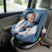 Scaun Auto Saphir DELUXE BUF BOOF iSIZE Blue cu Isofix pozitie somn 165 grade rotativ 360 grade 40-150 cm