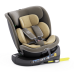 Scaun Auto B-Joy DELUXE BUF BOOF iSIZE LightBrown cu Isofix pozitie somn 155 grade rotativ 360 grade 40-150 cm